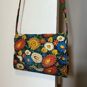 Vintage floral purse